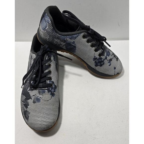 Nobull Impact Super Fabric Trainer Shoes Women's Blue Grey Floral Athletic Sz 9 - Picture 1 of 10
